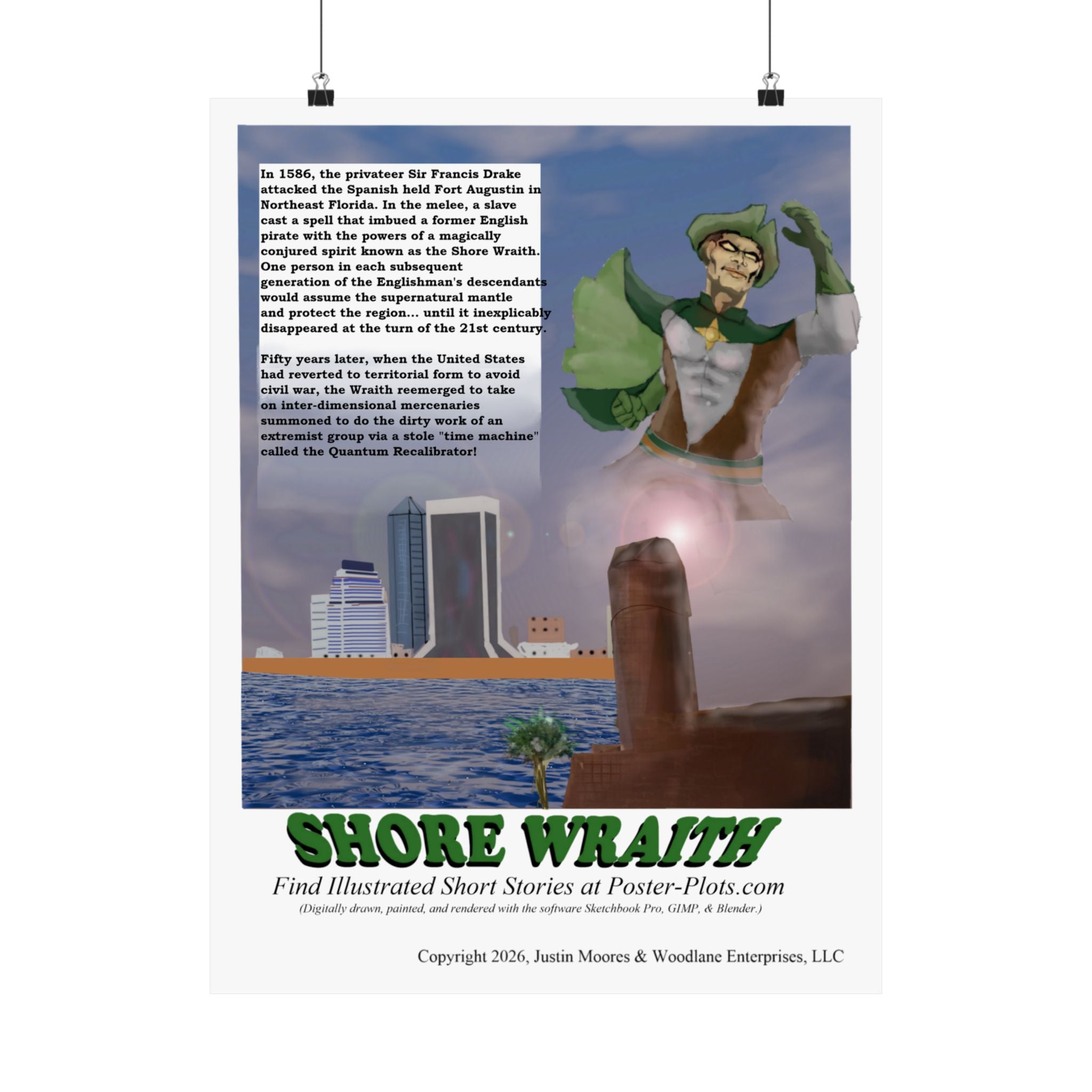 "Shore Wraith" Story Poster 1